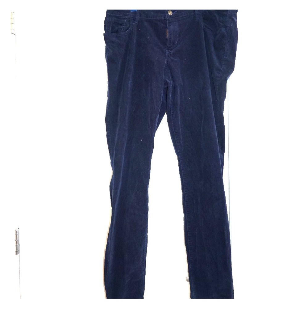 Corduroy navy blue 16 tall pants